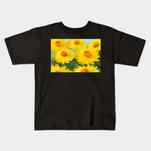 Helichrysum bracteatum  &#39;Nevada Gold&#39;  Everlasting flower Kids T-Shirt